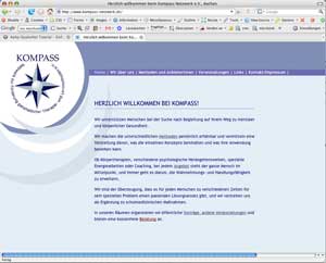 Website Kompass Netzwerk e.V.